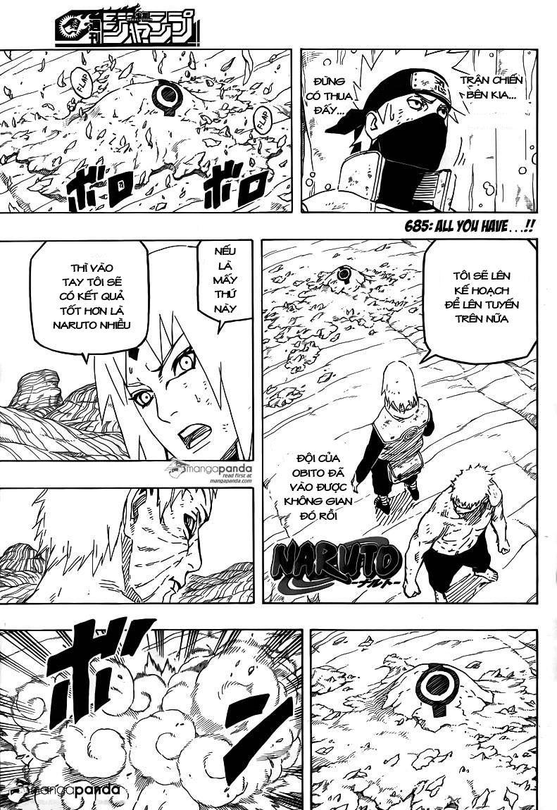 Đọc truyện Naruto chap 685 tiếng việt online