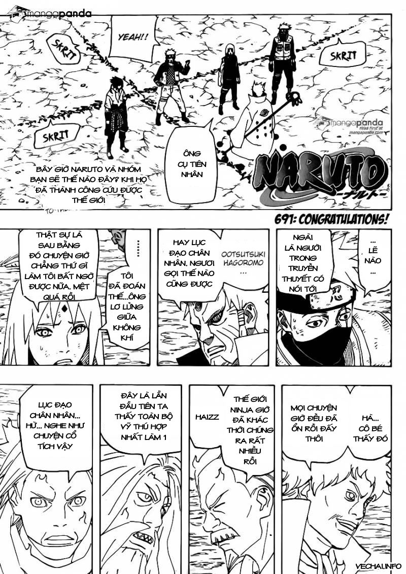 Đọc truyện Naruto chap 691 tiếng việt online