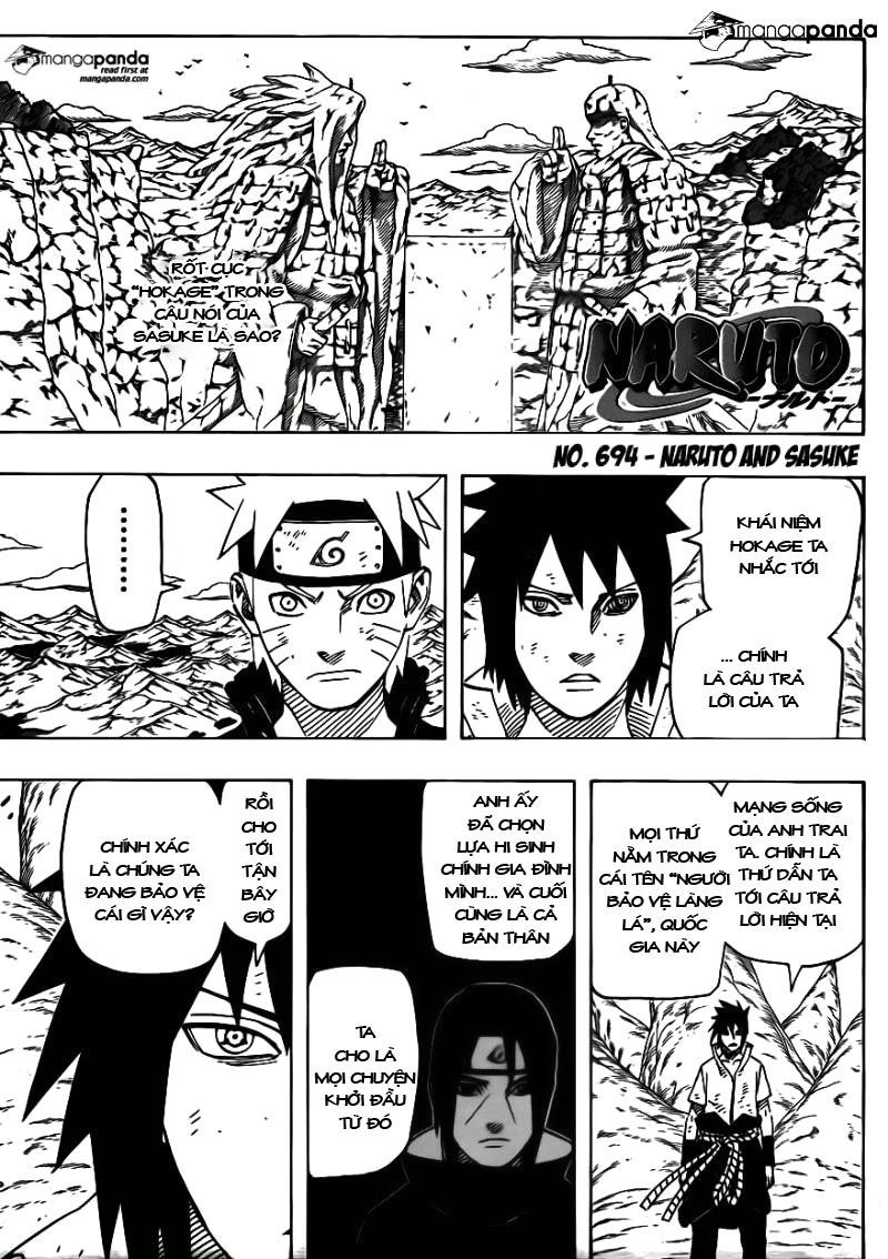 Đọc truyện Naruto chap 694 tiếng việt online