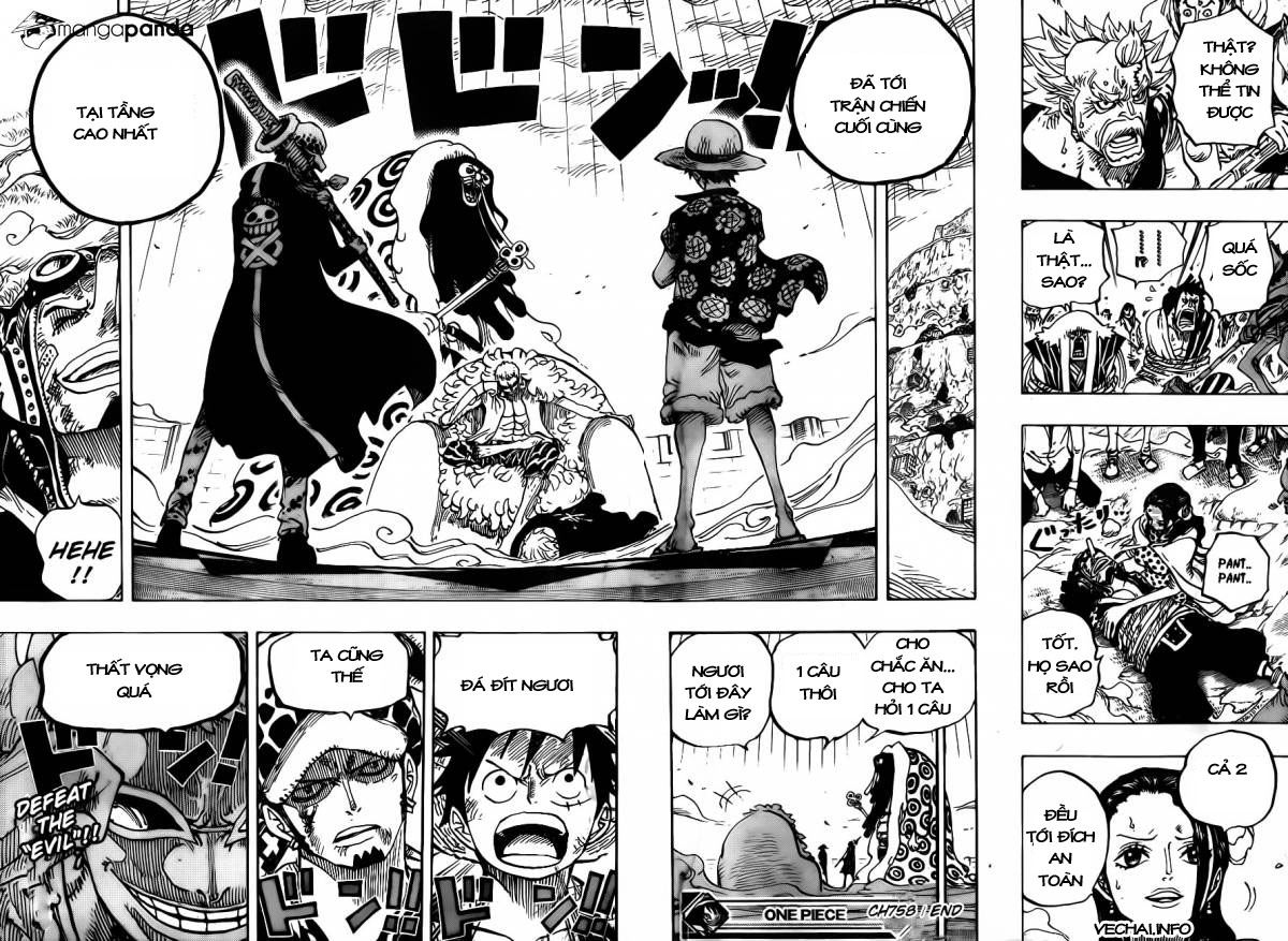 Đọc truyện One Piece chap 758 tiếng việt online