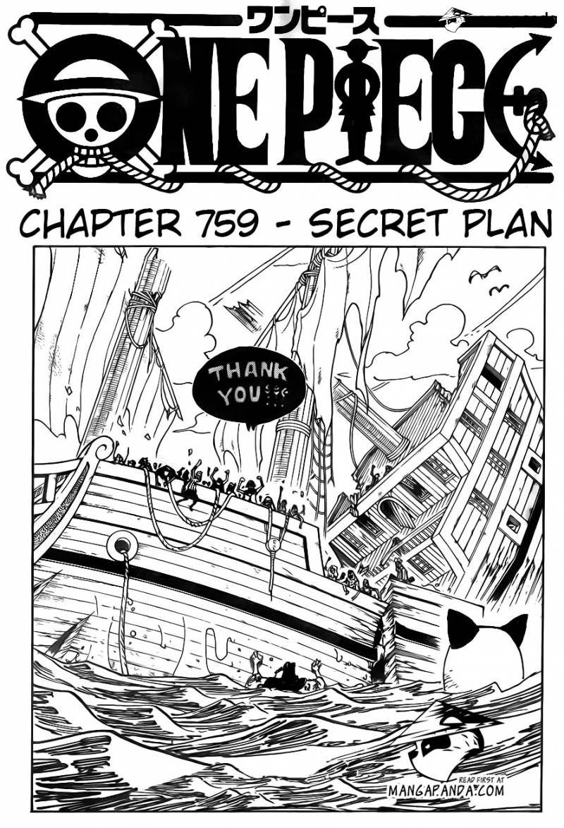 Đọc truyện One Piece chap 759 tiếng việt online