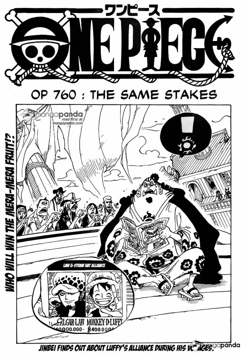 Đọc truyện One Piece chap 760 tiếng việt online