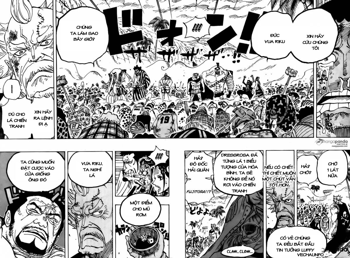 Đọc truyện One Piece chap 760 tiếng việt online