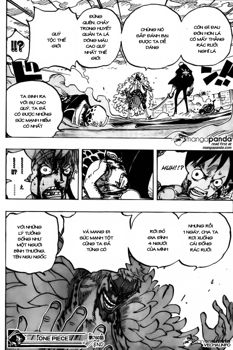 Đọc truyện One Piece chap 760 tiếng việt online