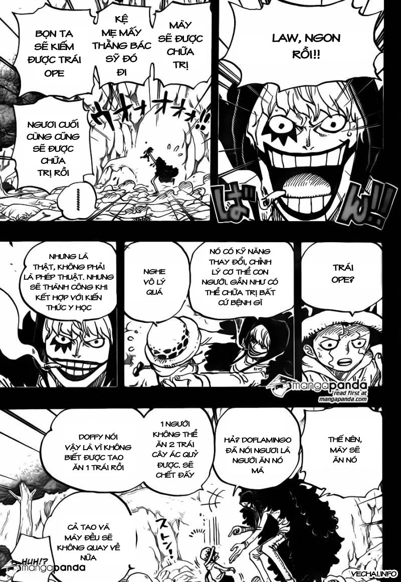 Đọc truyện One Piece chap 765 tiếng việt online