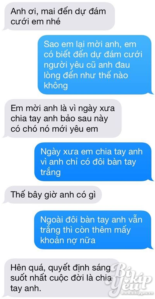 Người Yêu Cũ Mời Đi Đám Cưới Phải Trả Lời Sao Đây?